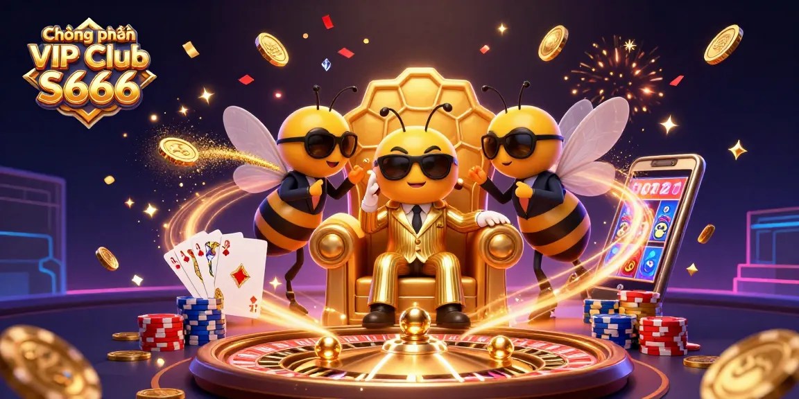 Engage with Chương trình VIP Club S666 for exclusive member rewards in a vibrant casino setting.