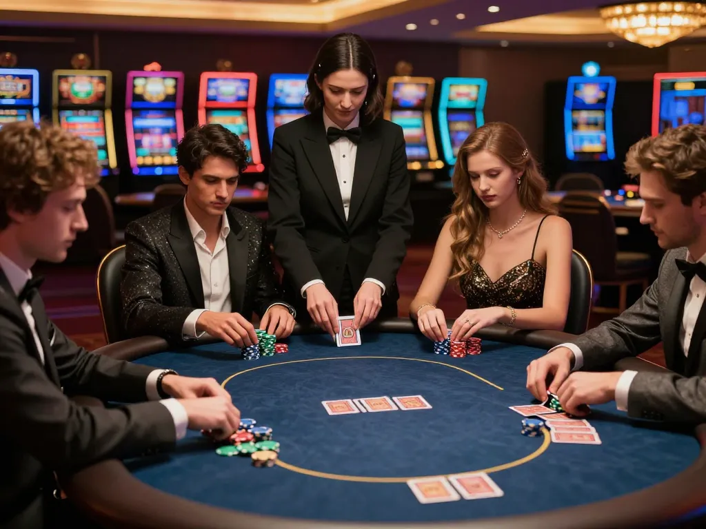 Experience high-stakes poker dynamics at sin88 casino with players engaged in a thrilling game.