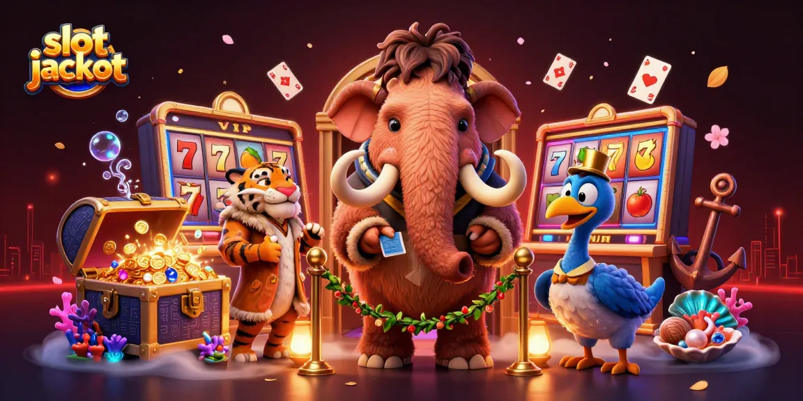 Enjoy thrilling moments with slot jackpot featuring interactive bouncer and VIP guests.