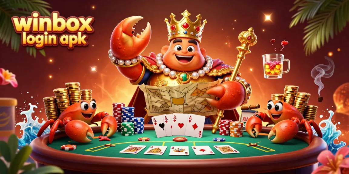 Engage in thrilling gameplay with winbox login apk featuring vibrant casino elements and characters.