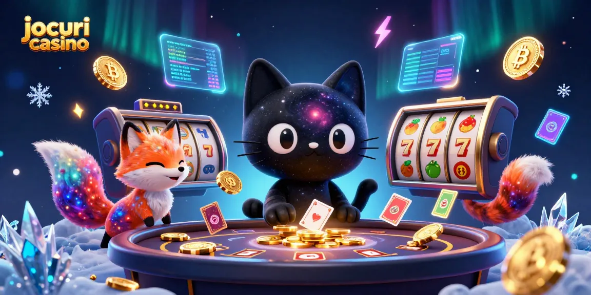 Joacă jocuri casino palpitante cu simboluri de sloturi și câștiguri strălucitoare!