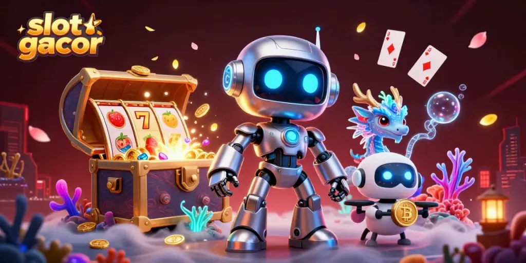 Slot gacor: Robot dan drone beraksi di dunia slot yang kaya harta.