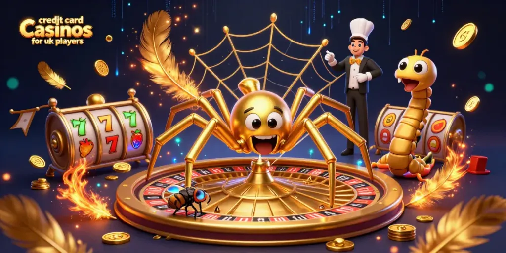 Engage in ultimate thrills with credit card casinos for UK players featuring vivid 3D casino characters.