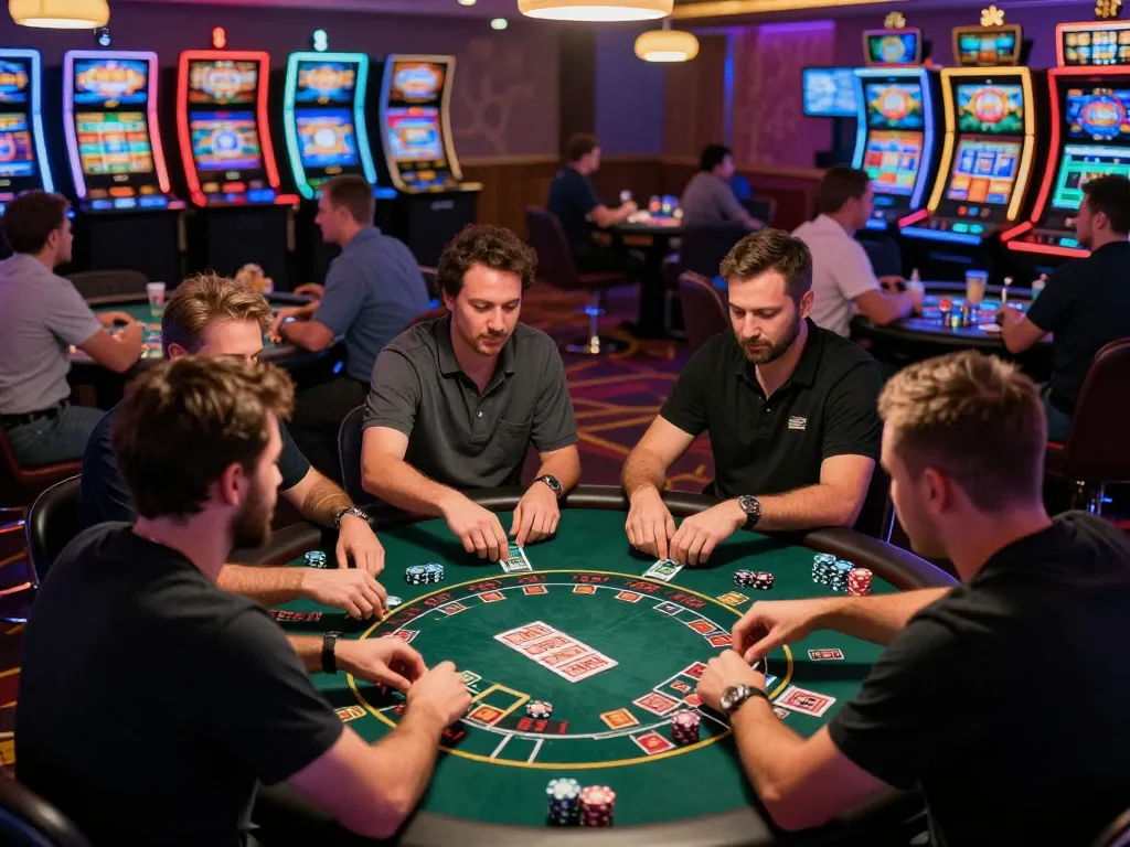 Withdraw cash seamlessly at the casino with expert strategies in action.