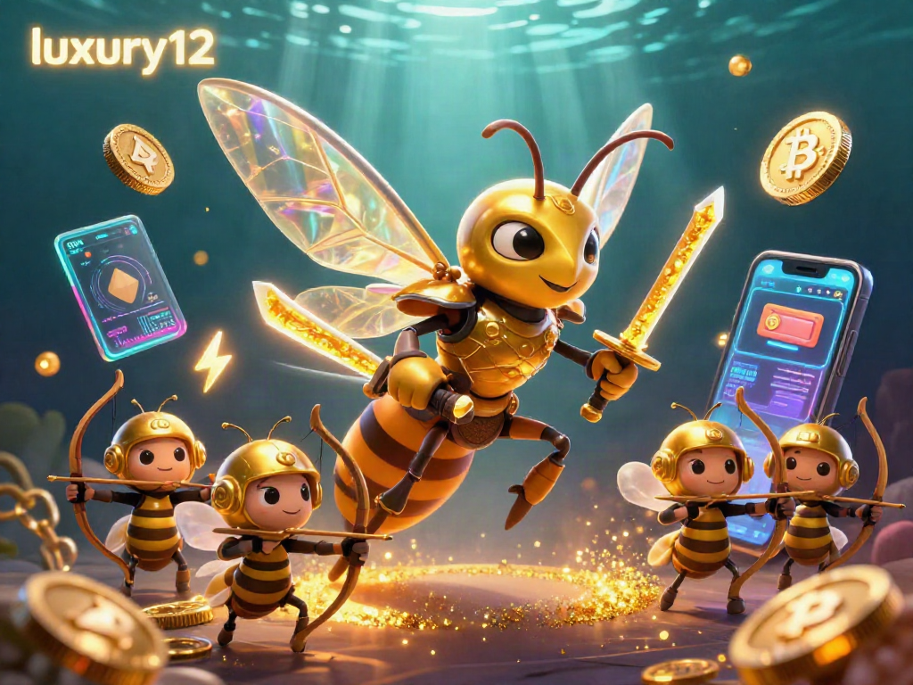 Gambarlah permainan menarik di luxury12 dengan karakter kasino 3D yang dinamis dan elemen crypto.