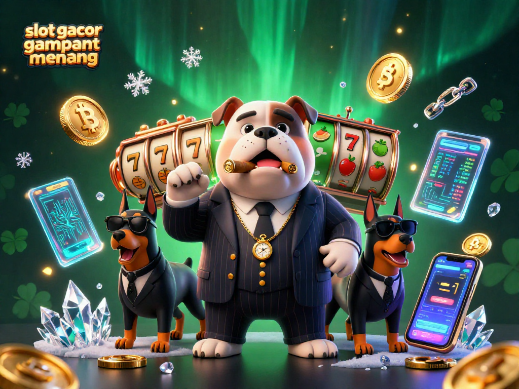Experience the thrill of winning with slot gacor gampang menang in this vibrant casino scene.