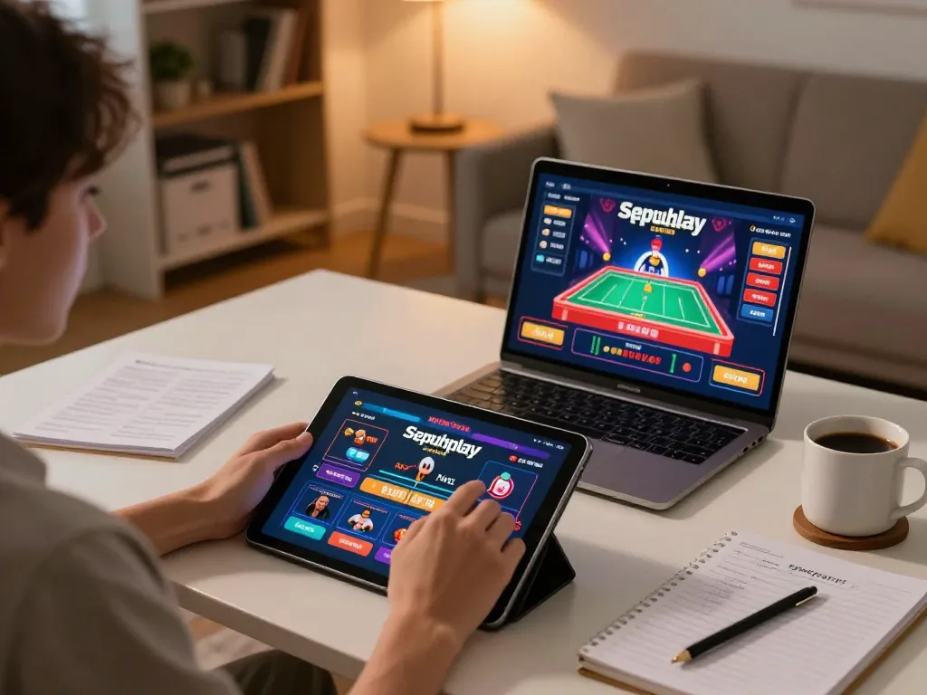 Experience seamless gaming on Sepuhplay while enjoying a cozy atmosphere at home.