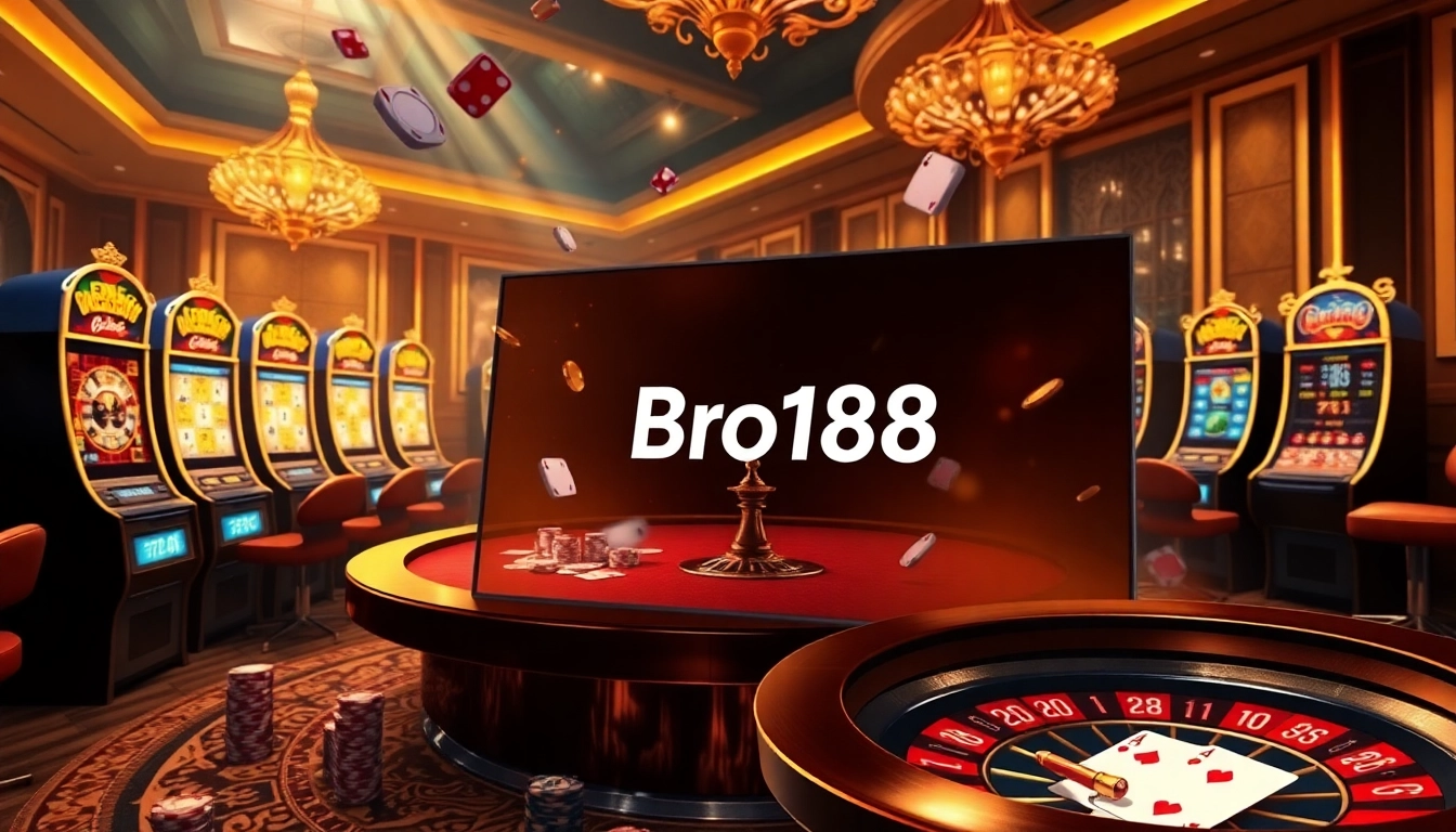 Experience thrilling gameplay on Bro138's secure platform with vibrant slots and engaging casino elements.