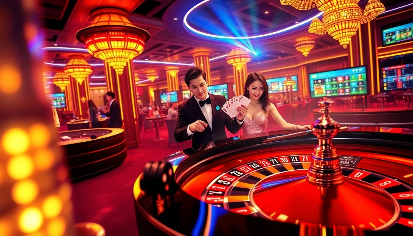 Rasakan sensasi kemenangan Datuk Win di meja kasino mewah dengan warna-warna cerah dan momen kemenangan.